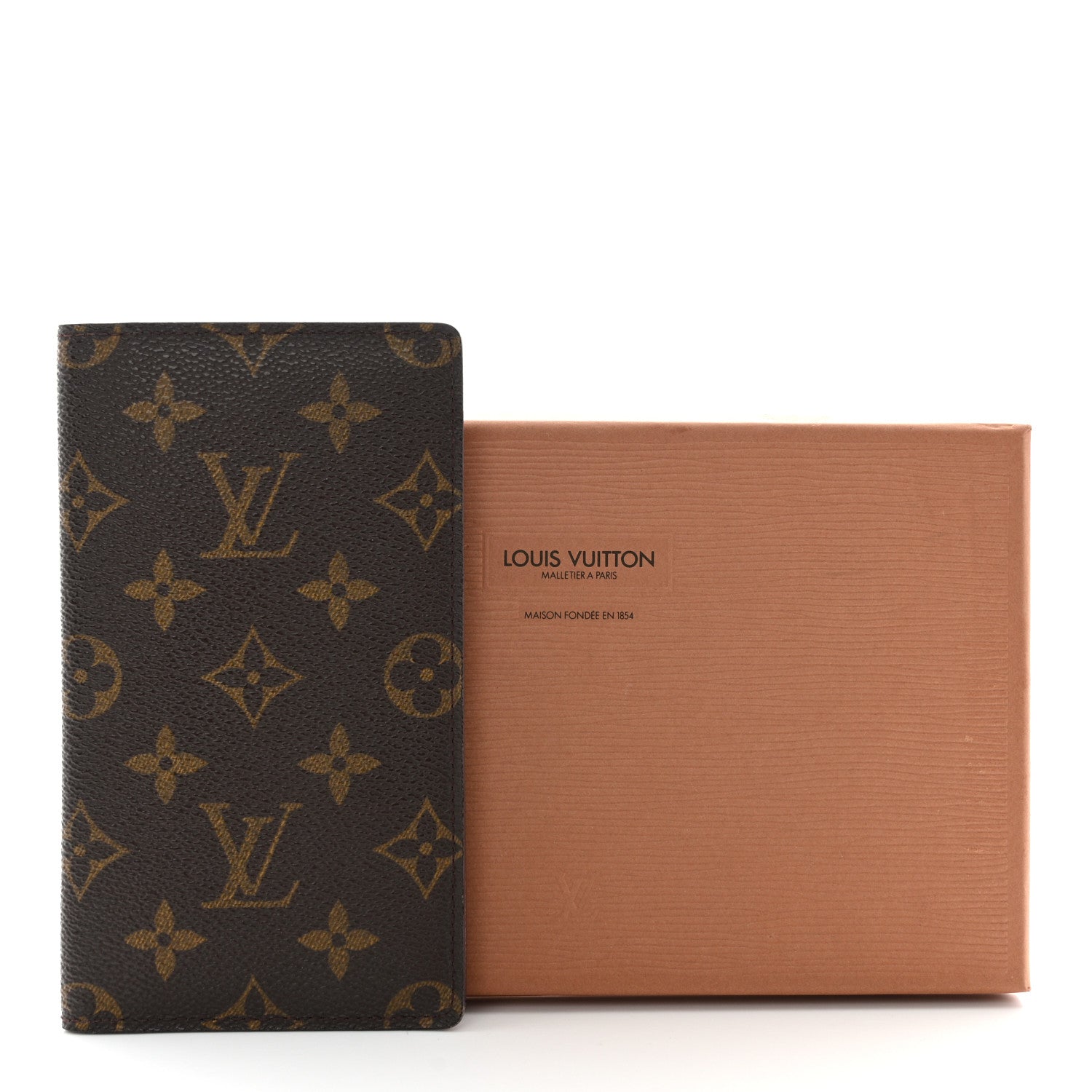 Louis Vuitton Monogram Checkbook Holder Case Wallet 10 of 10