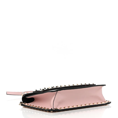 Valentino Garavani Vitello Rockstud Side Slip Crossbody Pink 4 of 13