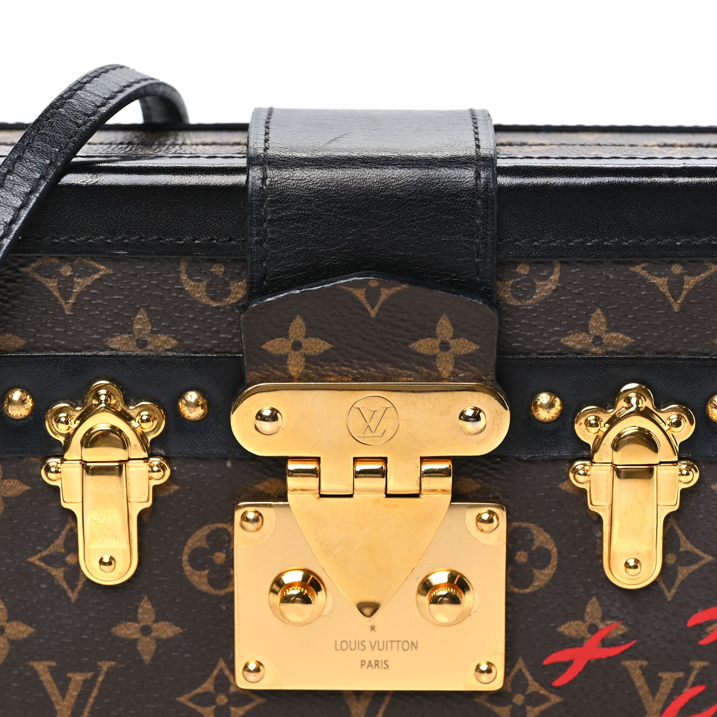 Monogram Petite Malle Black