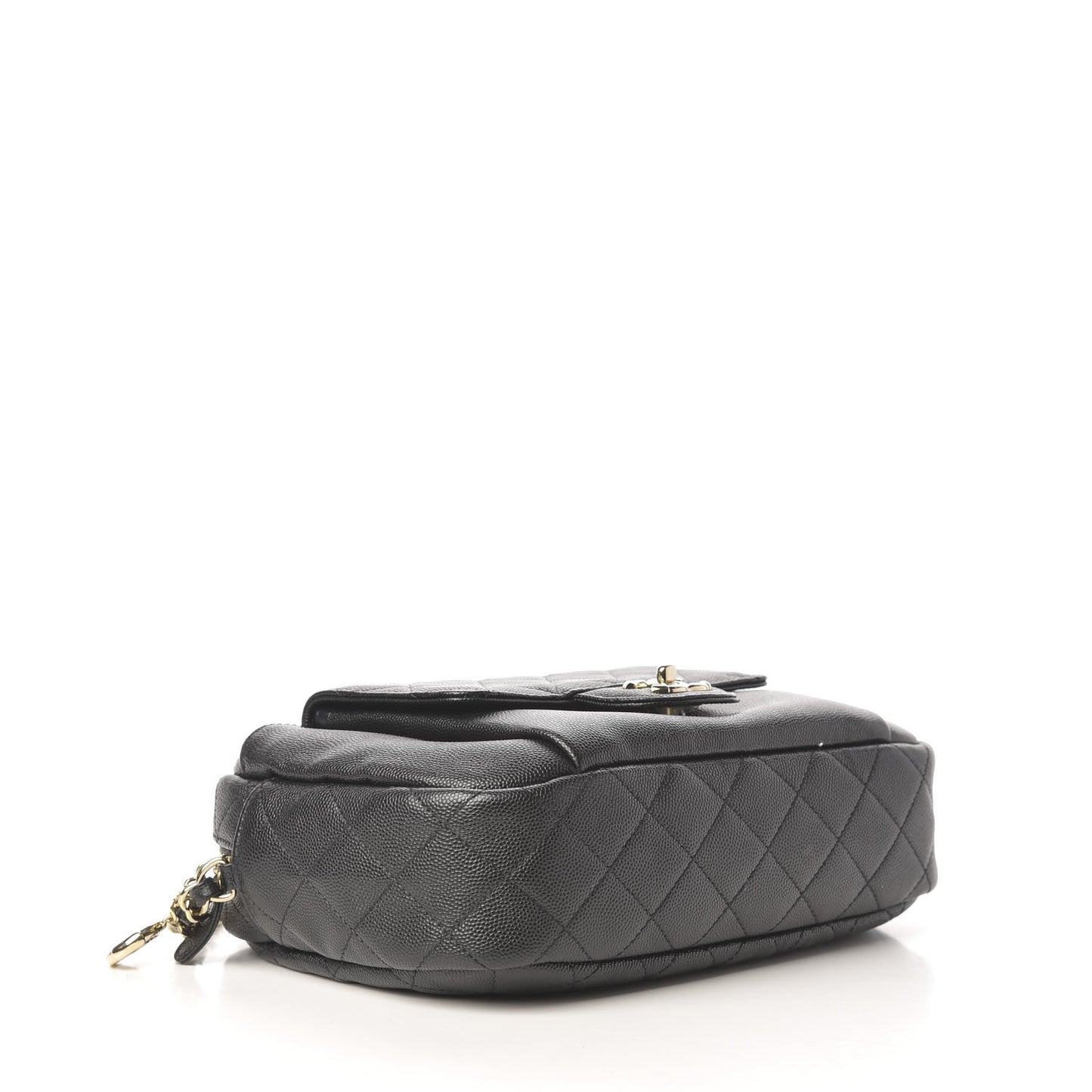 Caviar Quilted CC Day Camera Case Black