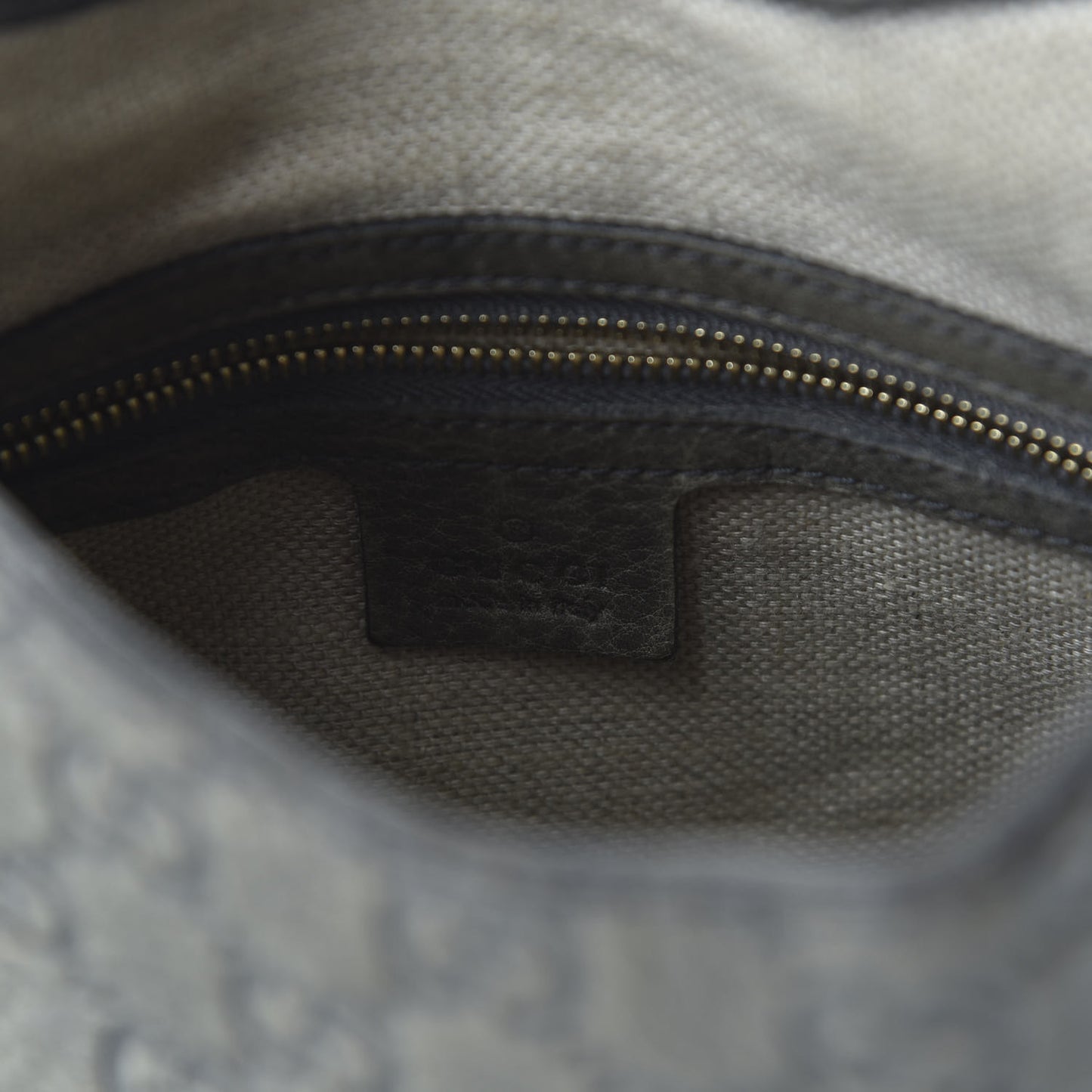 Guccissima Medium New Jackie Shoulder Bag Olive Green