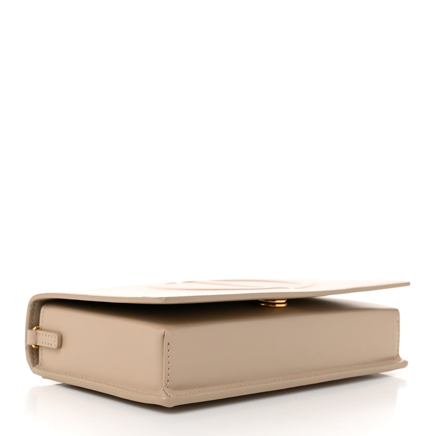 Christian Dior Calfskin CD Signature Clutch Caramel Beige 4 of 9