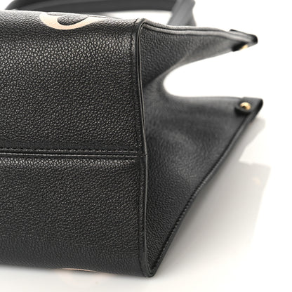 Louis Vuitton Empreinte Monogram Giant Onthego MM Black Beige 8 of 10