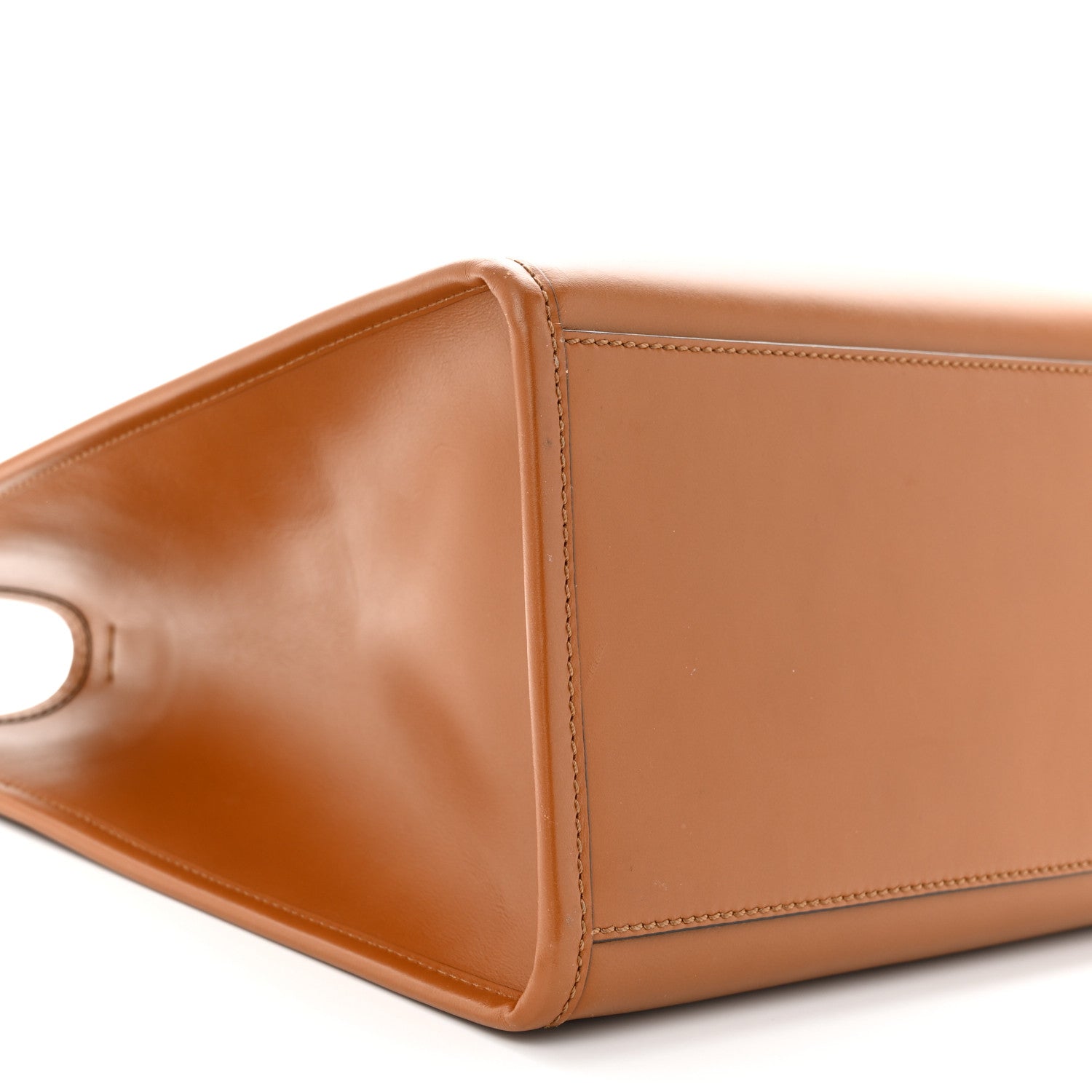 Fendi Vitello King Plexiglass Medium Fendi Sunshine Shopper Tote Cuoio 8 of 15