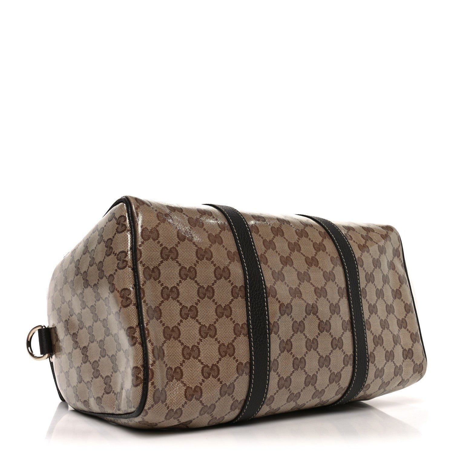 Gucci Crystal Monogram Medium Joy Boston Dark Brown 4 of 10