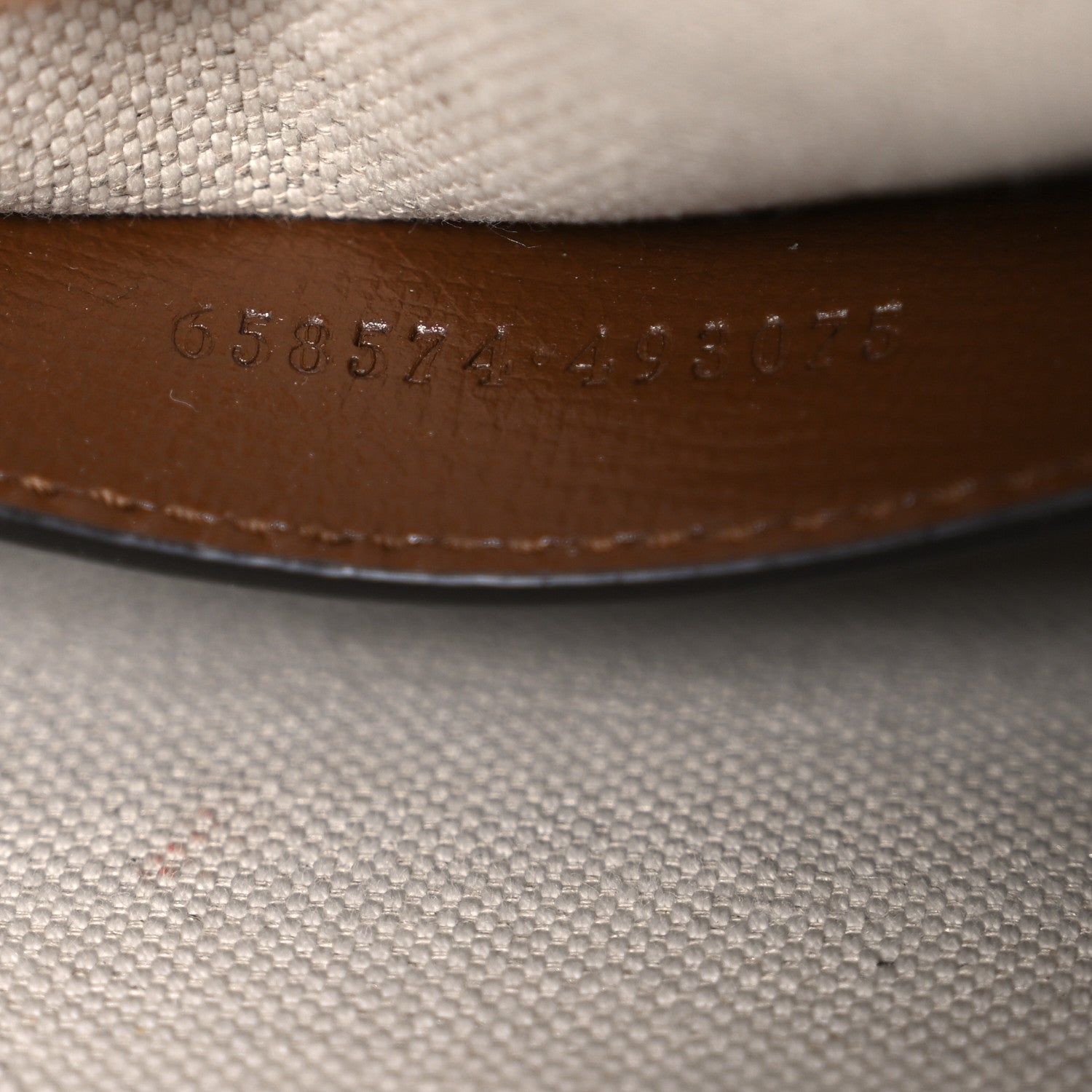 Gucci GG Supreme Monogram Web Mini Horsebit 1955 Shoulder Bag Beige Brown Sugar 7 of 10