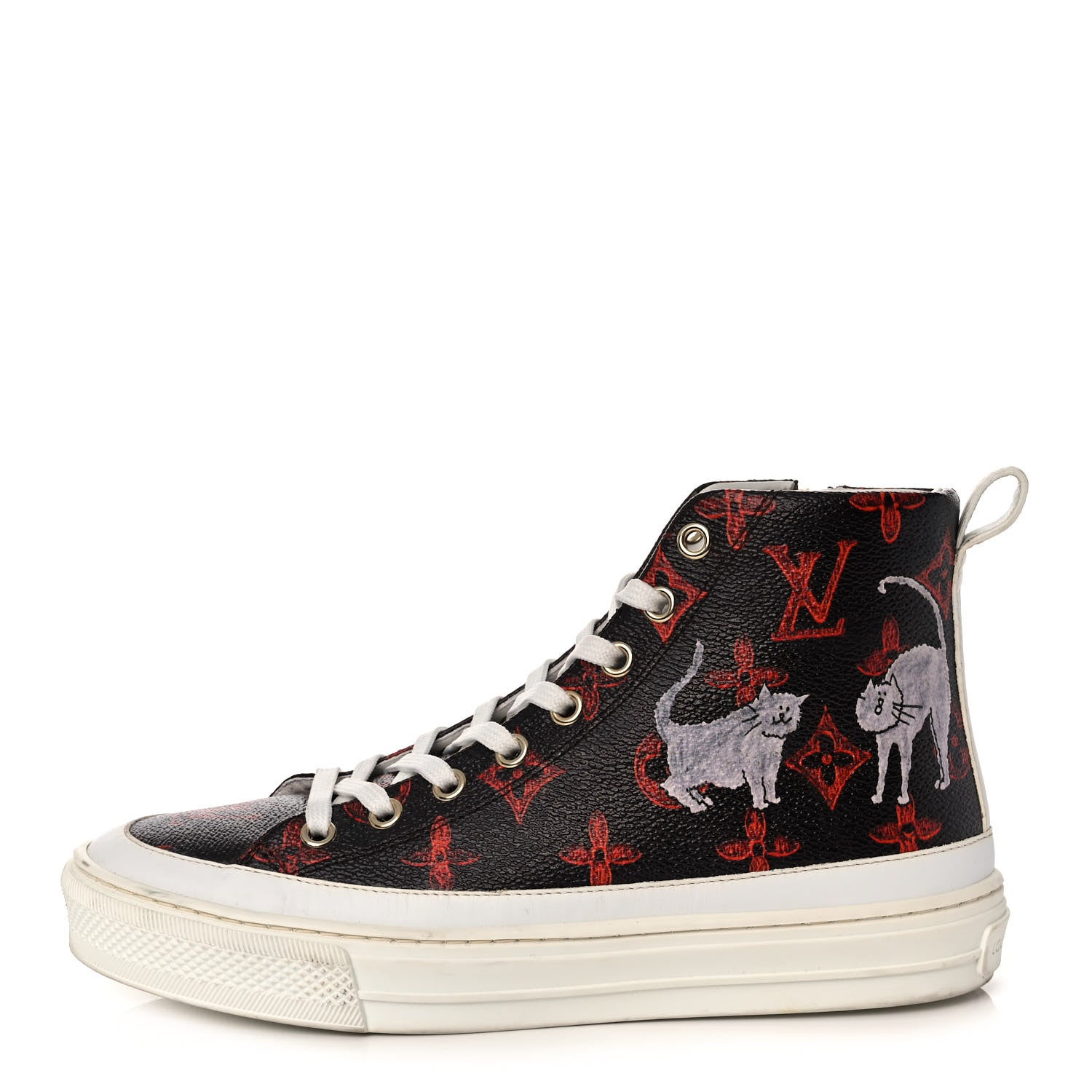 Louis Vuitton Catogram Stellar Sneaker Boots 35 Marron 1 of 9