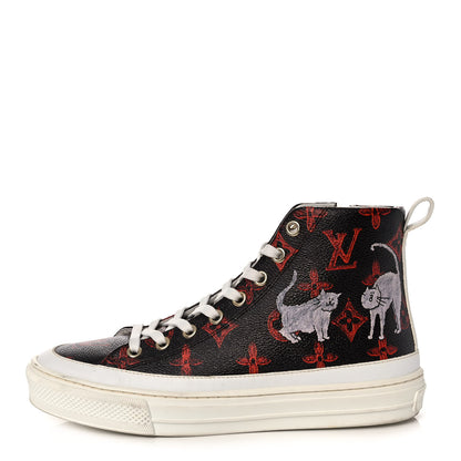 Louis Vuitton Catogram Stellar Sneaker Boots 35 Marron 1 of 9