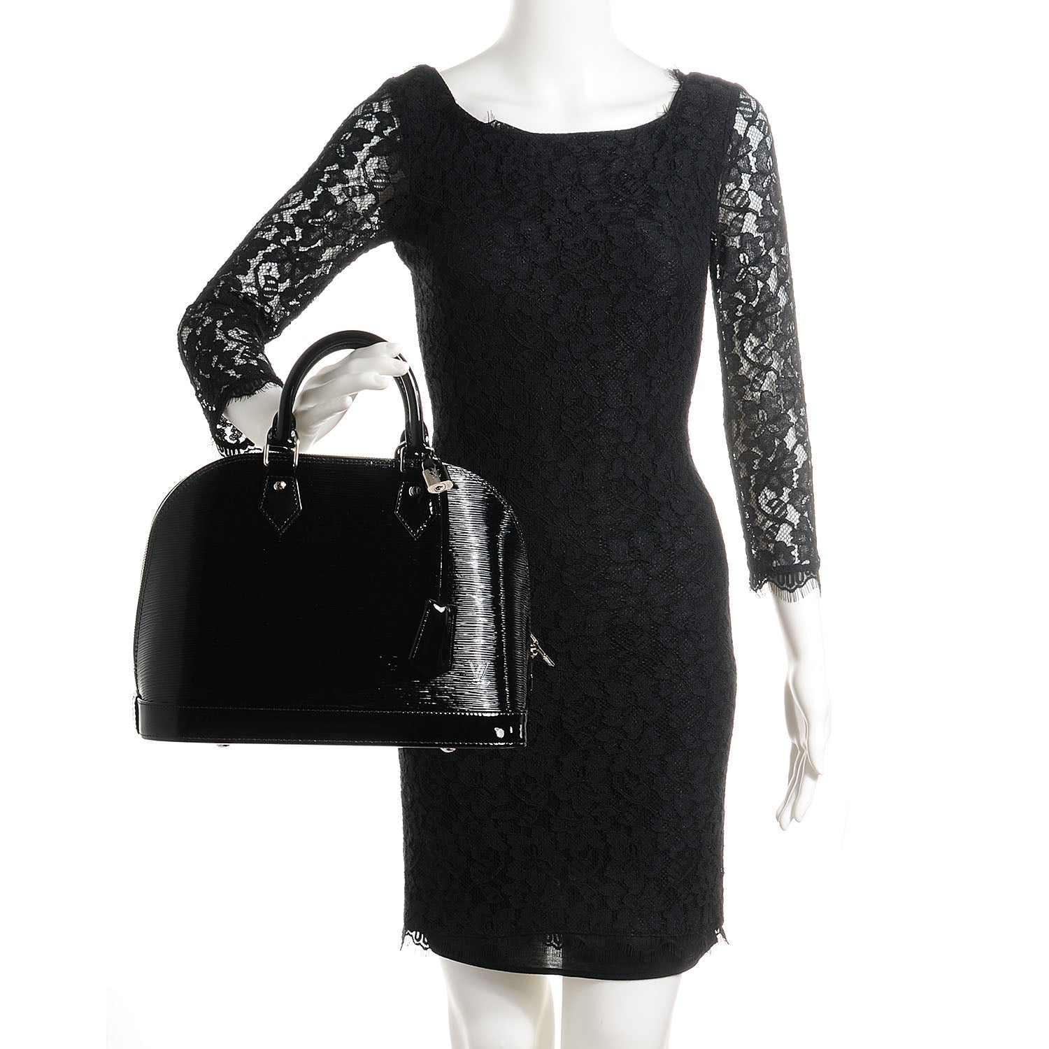 Louis Vuitton Electric Epi Alma PM Black 2 of 8