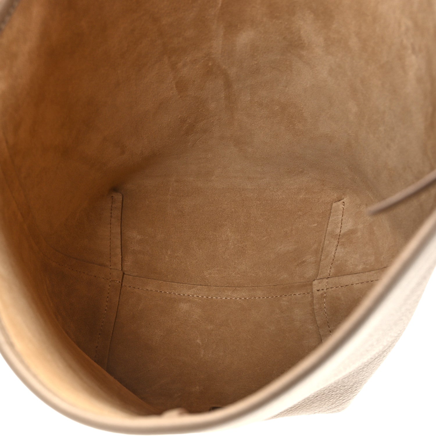 The Row Grained Calfskin Medium N/S Park Tote Dark Taupe 5 of 8