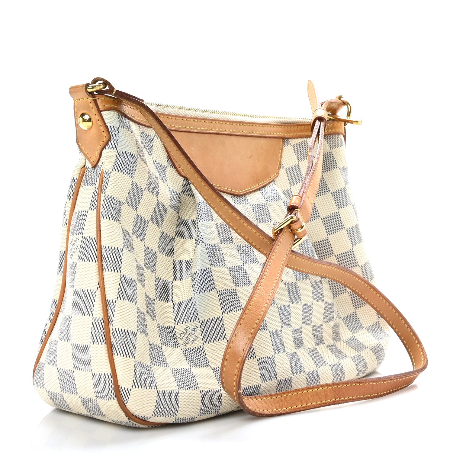 Louis Vuitton Damier Azur Siracusa PM 3 of 10