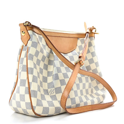 Louis Vuitton Damier Azur Siracusa PM 3 of 10