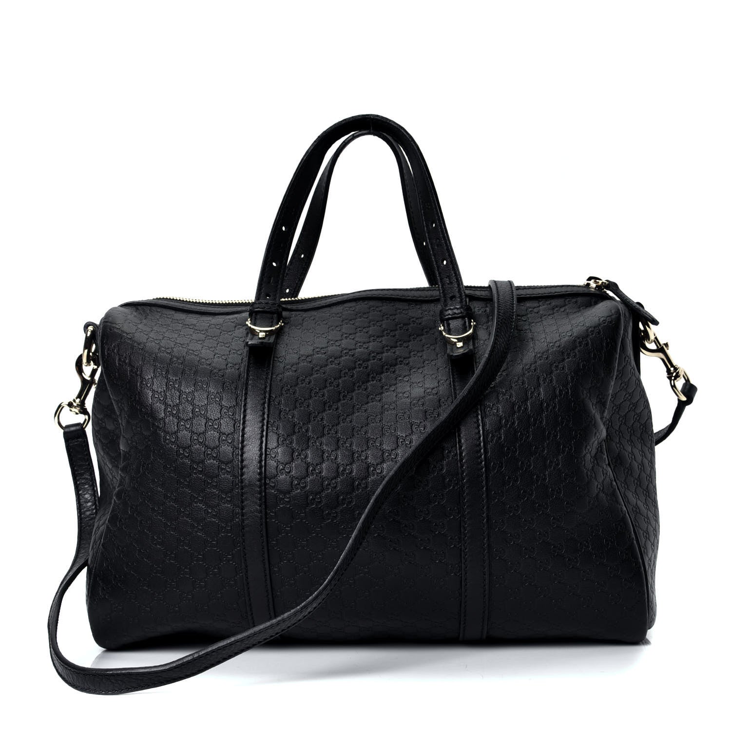 Gucci Soft Microguccissima Medium Nice Boston Black 1 of 4