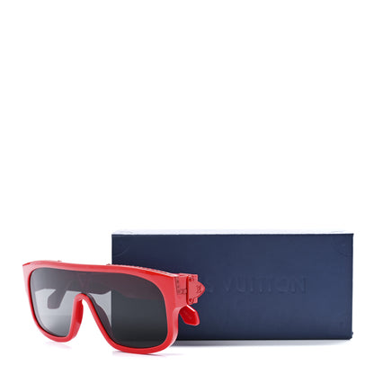 Louis Vuitton Acetate 1.1 Millionaires Z1260W Sunglasses Red 9 of 9