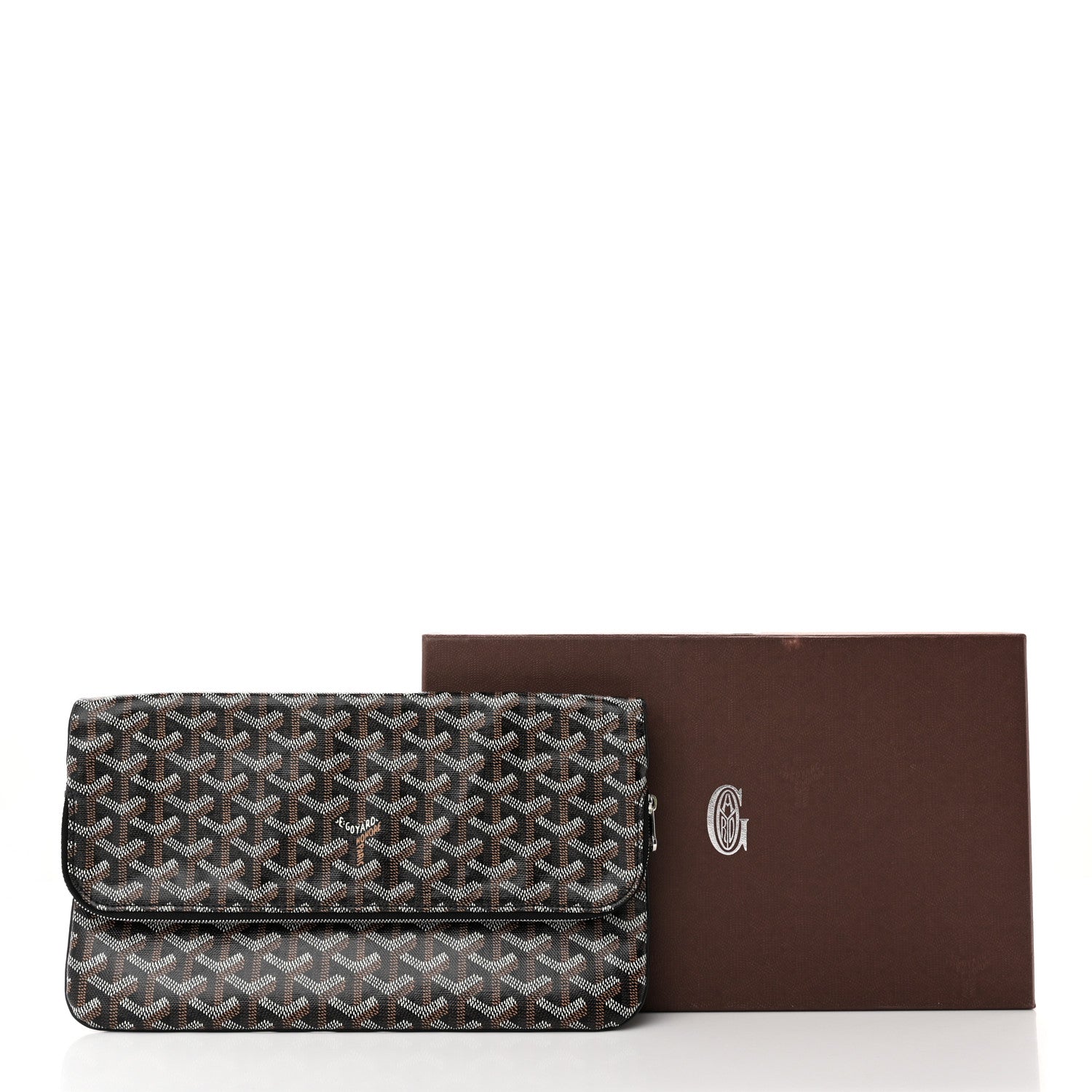 Goyard Goyardine Sainte Marie Soft Clutch Black 15 of 15
