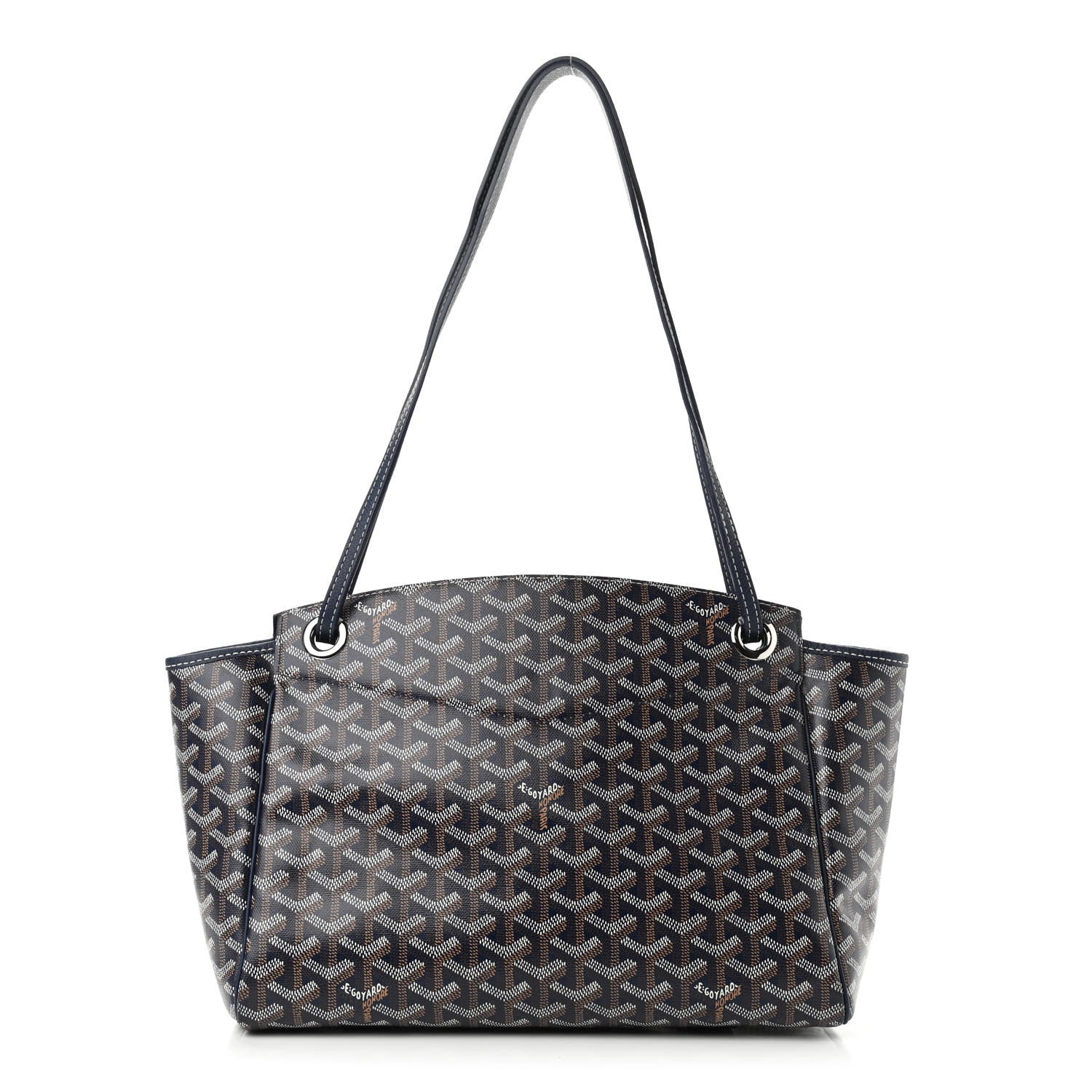 Goyard Goyardine Rouette PM Bleu Marine 1 of 11