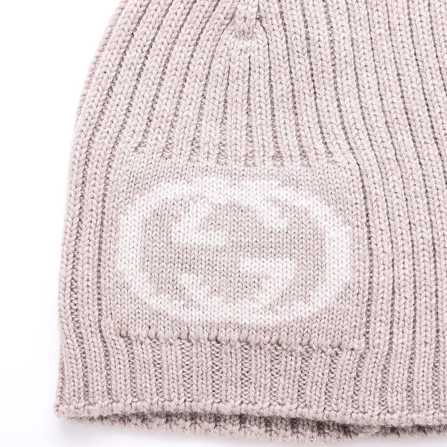 Wool Tricot Interlocking G Sirio Beanie Hat Grey