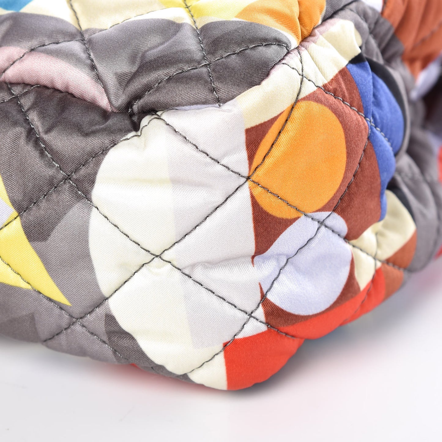 Nylon Printed Small Coco Color Flap Multicolor
