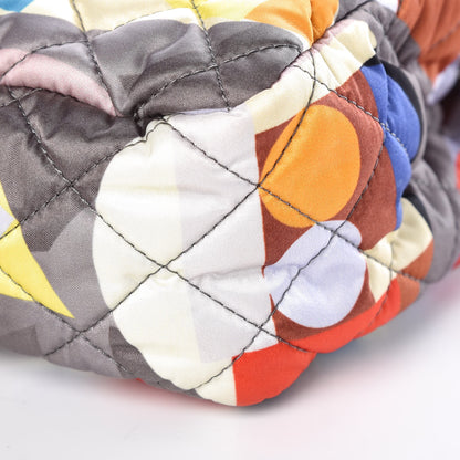 Chanel Nylon Printed Small Coco Color Flap Multicolor 9 of 9