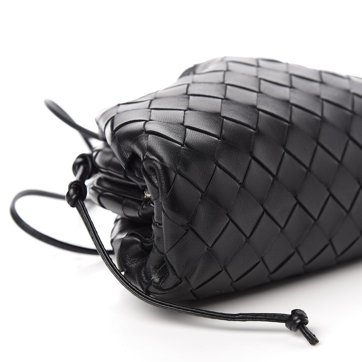 Nappa Intrecciato The Mini Pouch Black