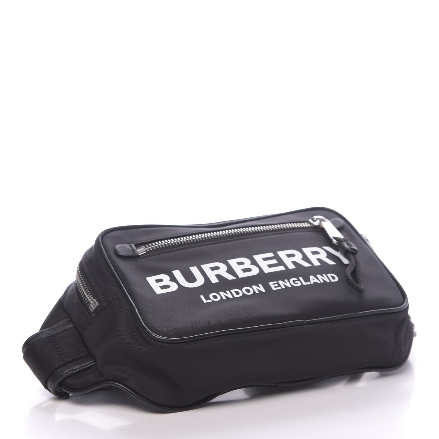 Burberry Econyl Logo Print Bum Bag Black 4 of 12