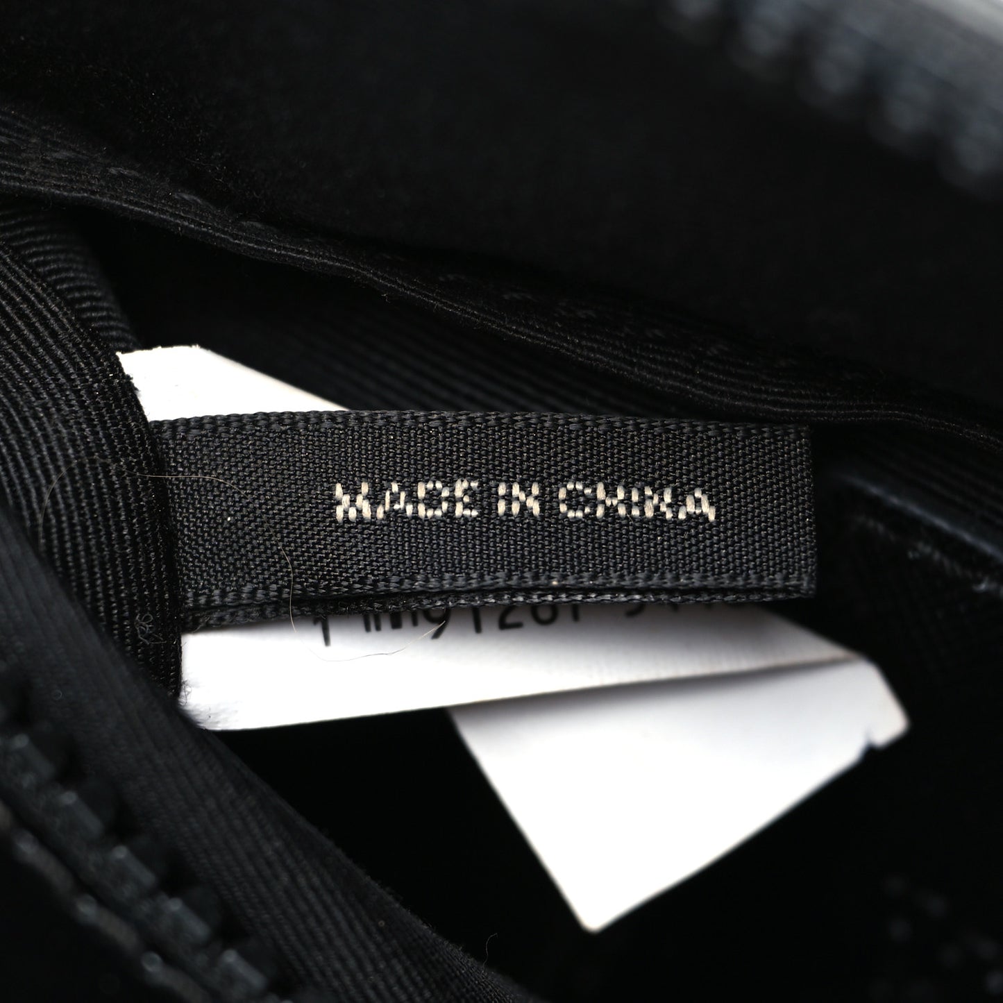 Saffiano Snapshot Camera Bag Black