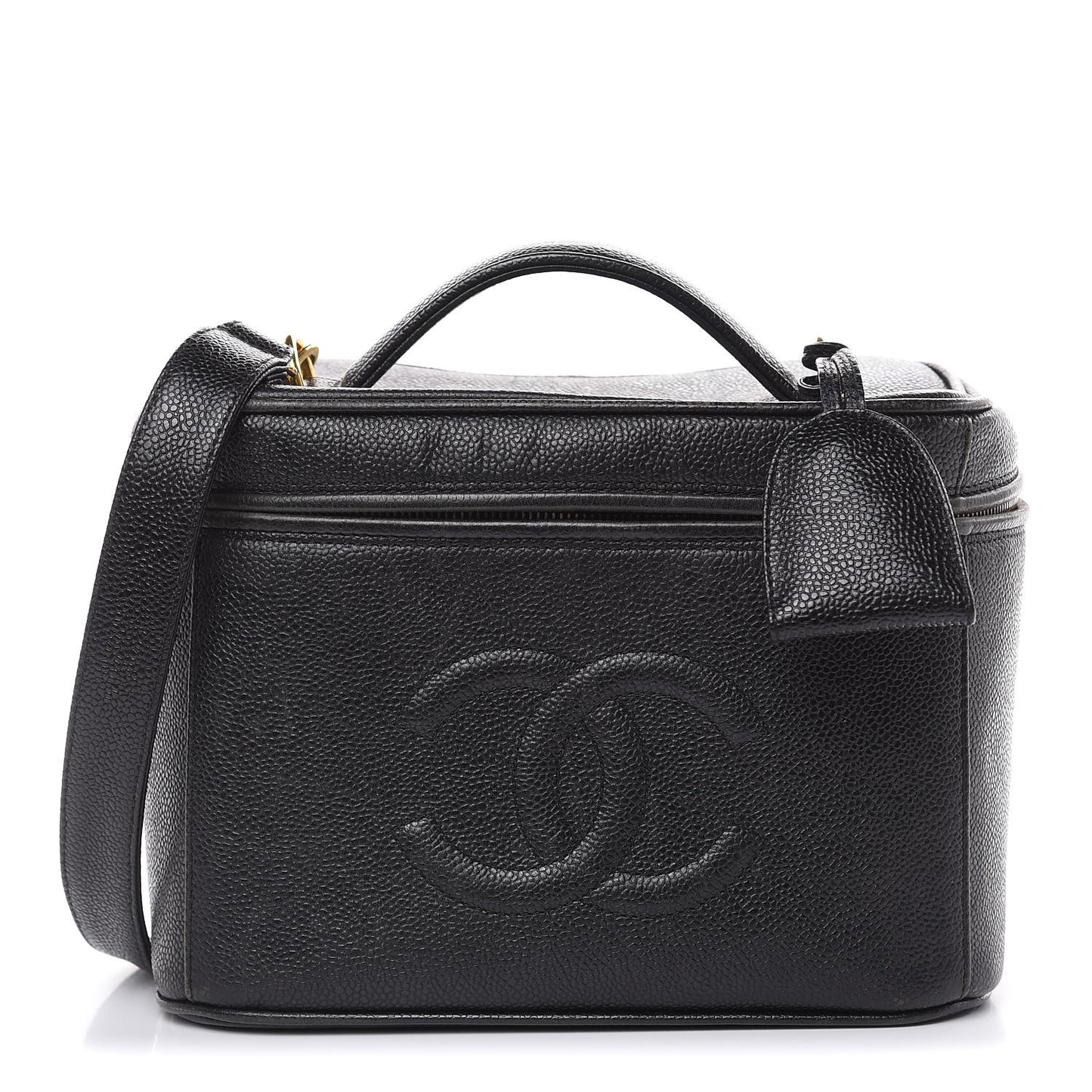 Caviar CC Vanity Train Case Black