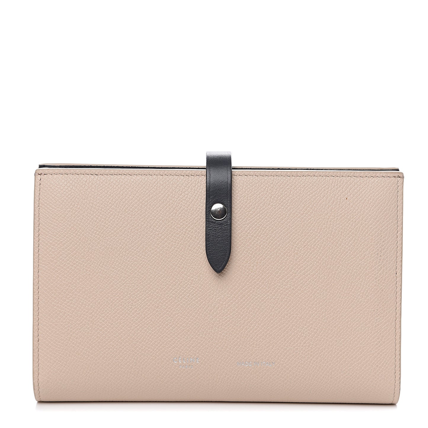 Calfskin Large Multifunction Strap Wallet Ballerina