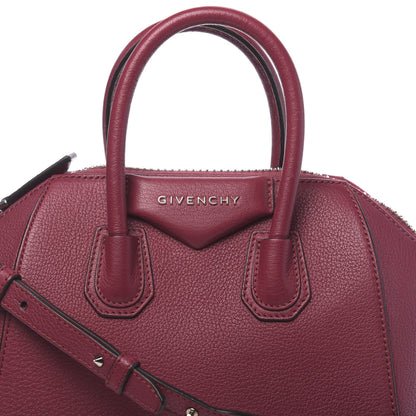 Givenchy Sugar Goatskin Mini Antigona Fig Pink 10 of 12