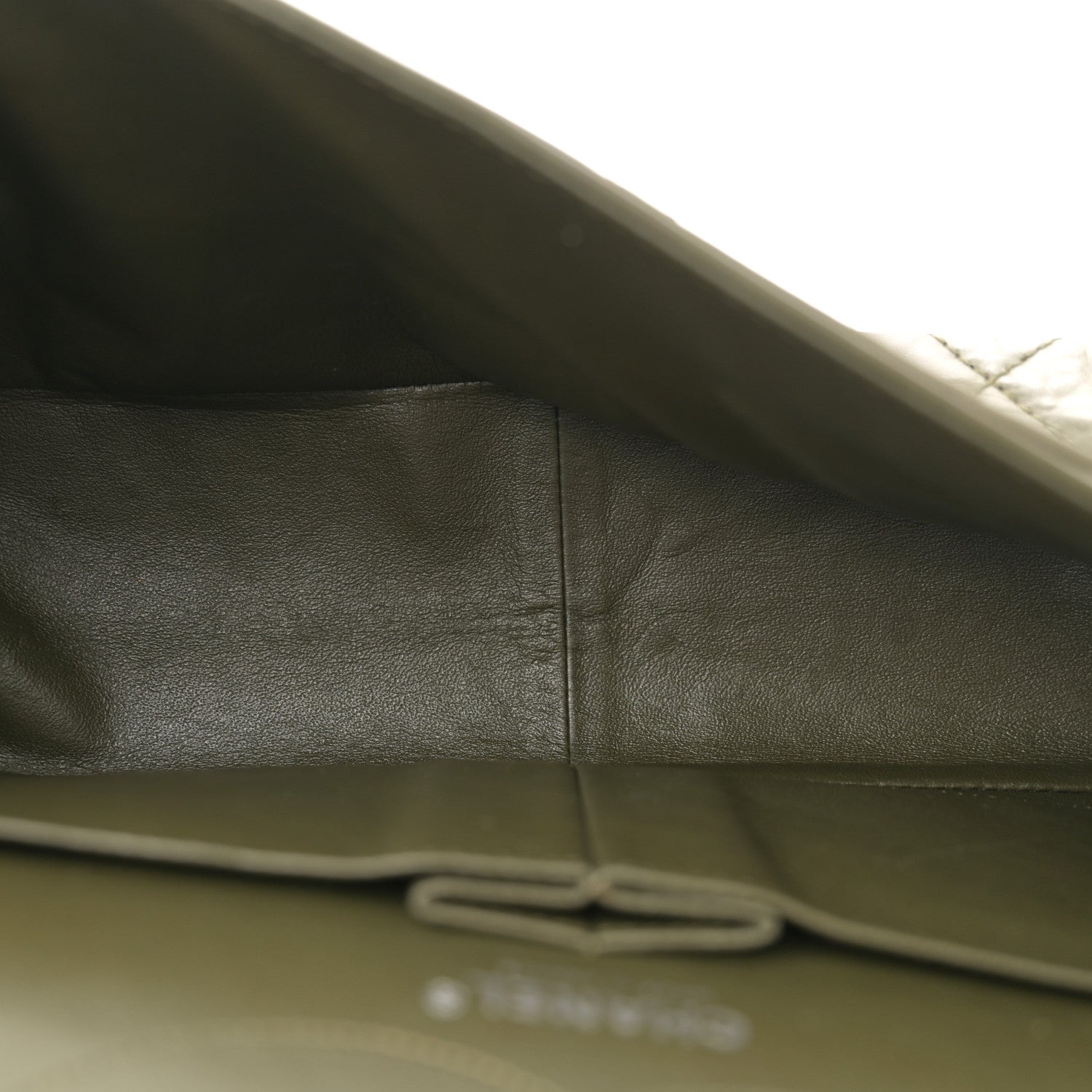 Chanel Aged Calfskin Quilted 2.55 Reissue 227 Flap Dark Green 5 of 12
