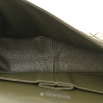 Chanel Aged Calfskin Quilted 2.55 Reissue 227 Flap Dark Green 5 of 12