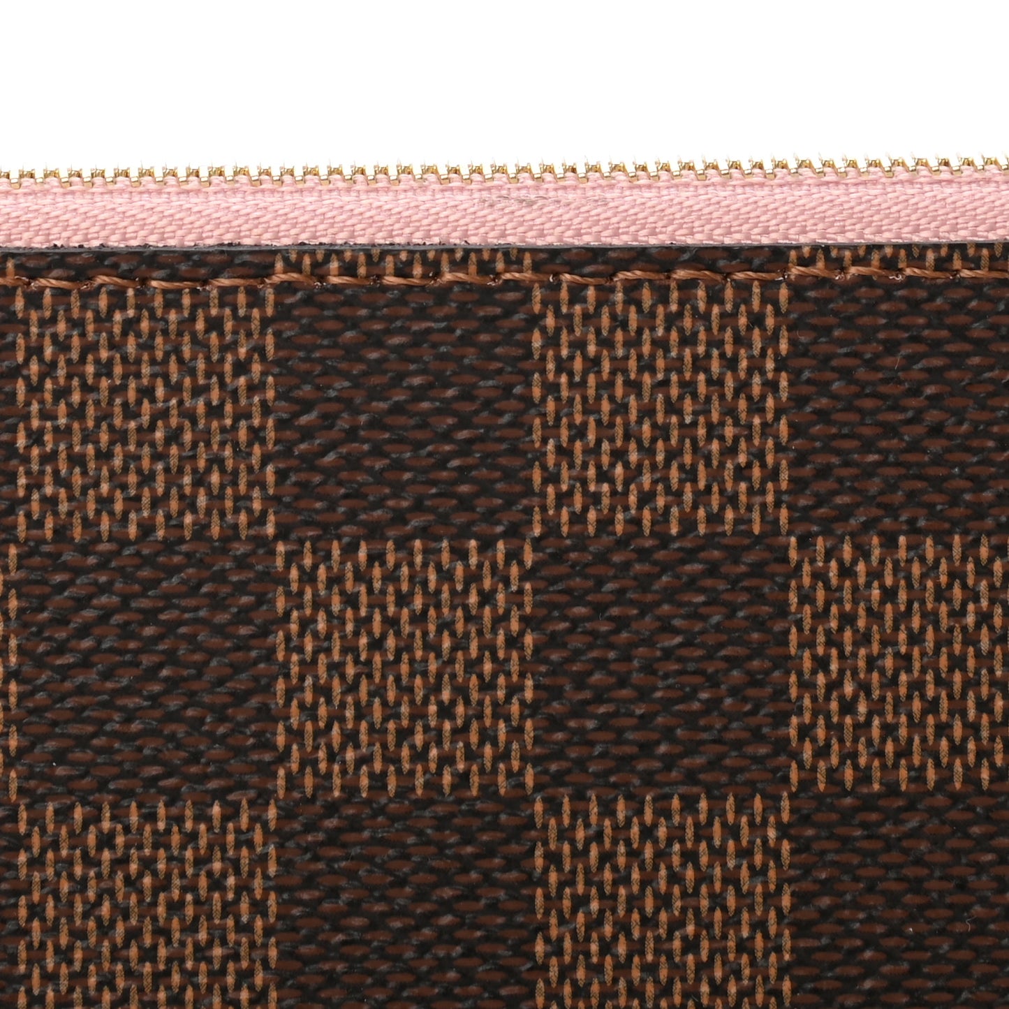 Damier Ebene Neverfull MM GM Pochette Rose Ballerine