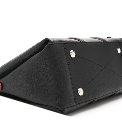 Louis Vuitton Epi Soufflot MM NM Black 8 of 10