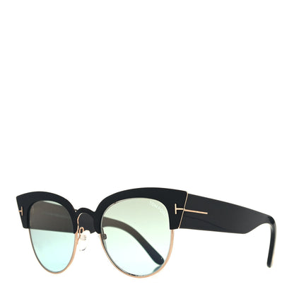 Tom Ford Alexandra-02 Squared Sunglasses TF607 Black 1 of 8