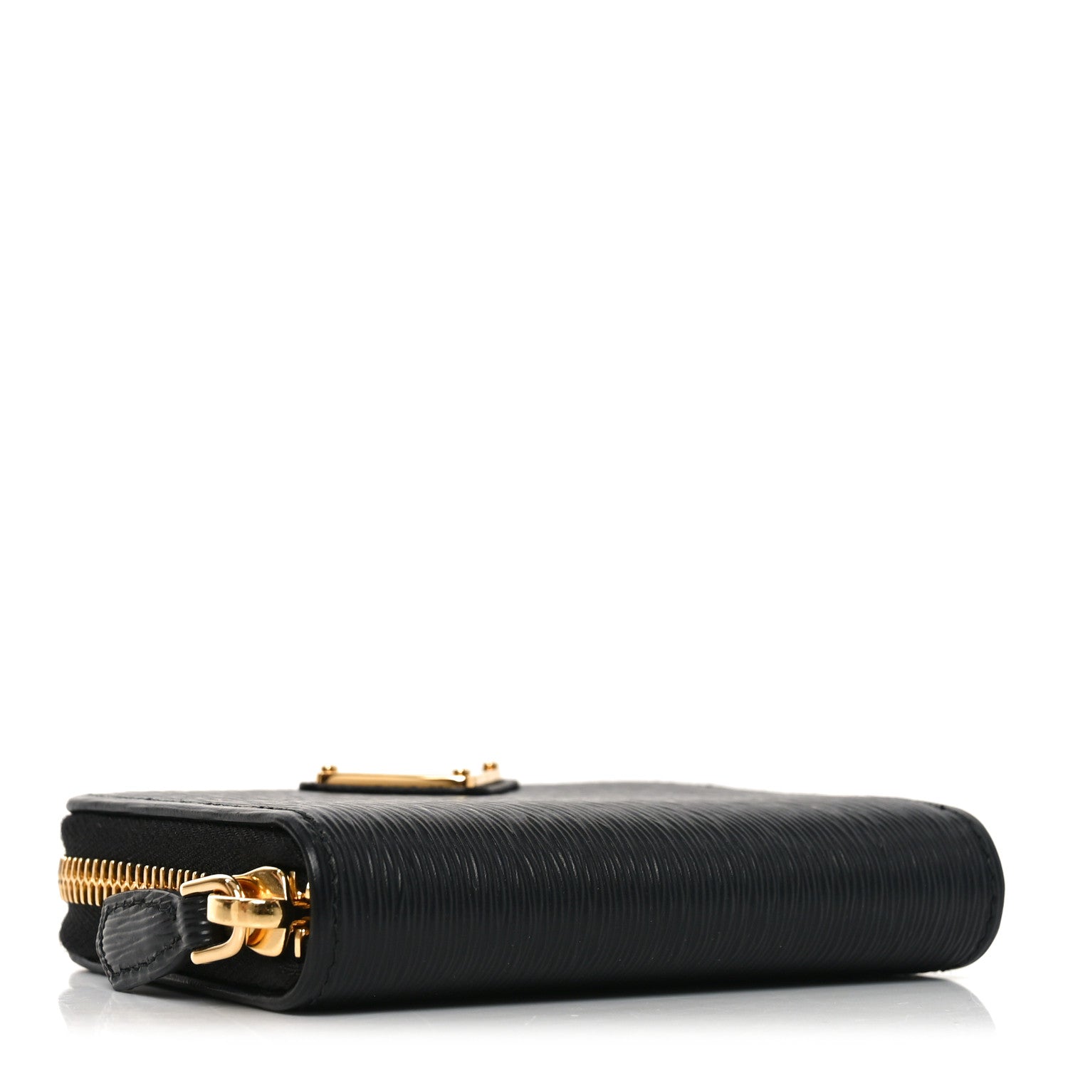 Prada Vitello Move Triangle Logo Zip Coin Purse Black 4 of 6