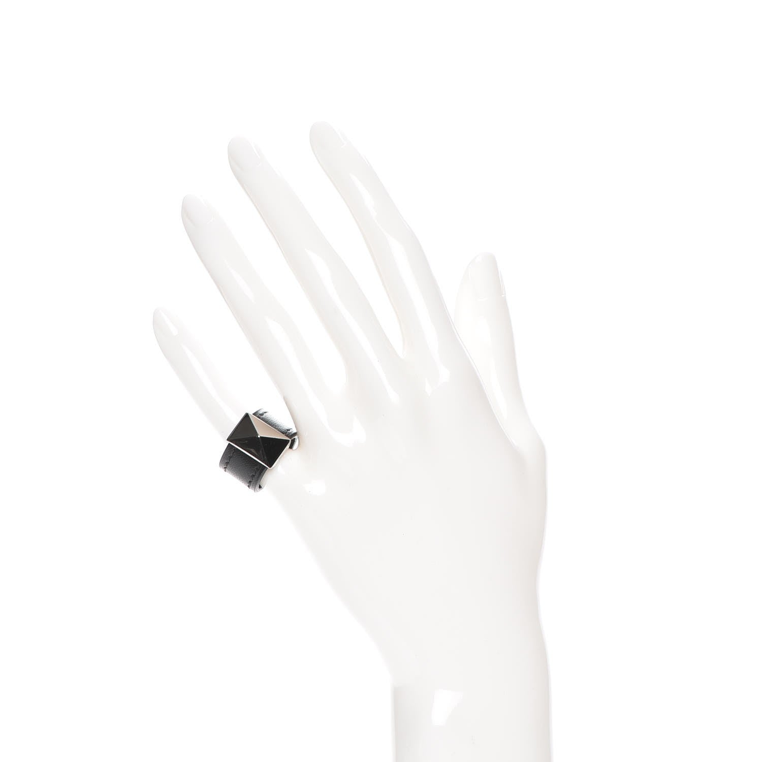 Hermes Tadelakt Palladium Medor 5 Black 2 of 4