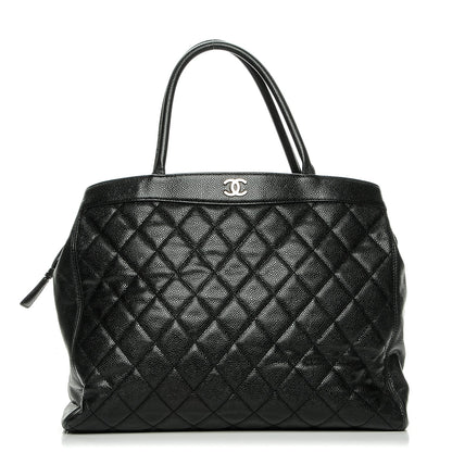 Chanel Caviar Quilted Shopping Tote Black 1 of 9