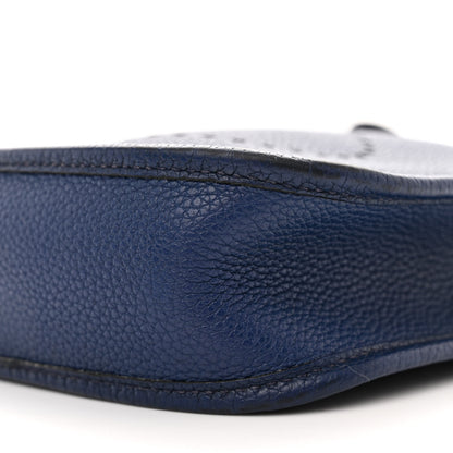 Hermes Taurillon Clemence Evelyne TPM Blue Saphir Blue Indigo 10 of 14
