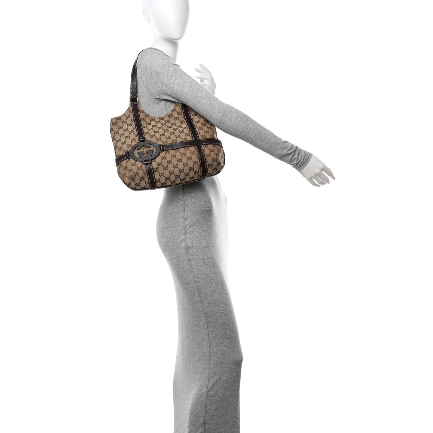 Monogram GG Royal Hobo Dark Brown