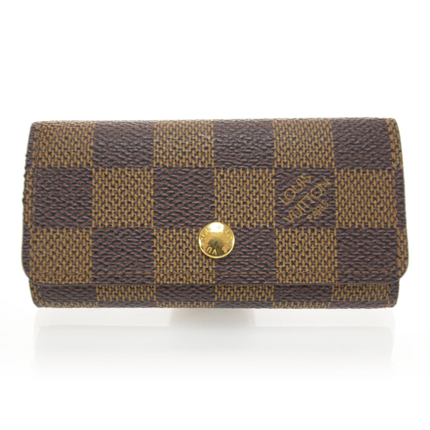 Louis Vuitton Damier Ebene Multicles 4 Key Holder 1 of 7