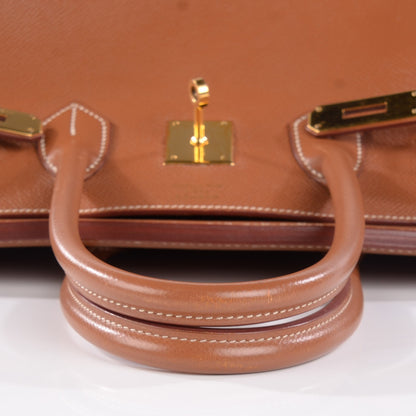 Hermes Courchevel Birkin 35 Gold 9 of 24