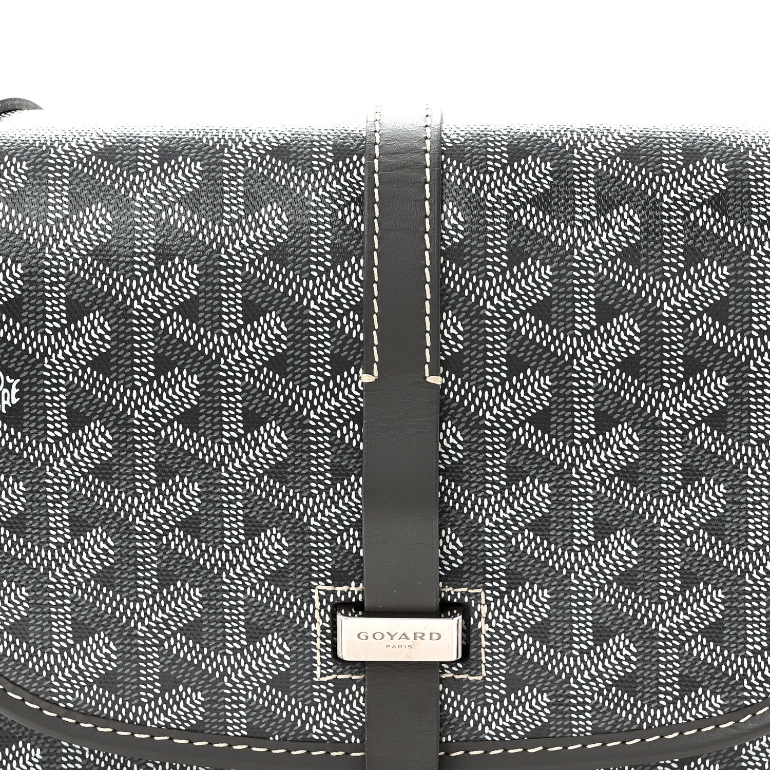 Goyard Goyardine Belvedere II PM Messenger Bag Gray 7 of 9