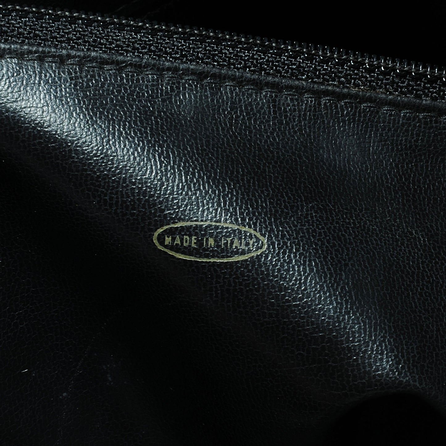 Lambskin Shopping Tote Black