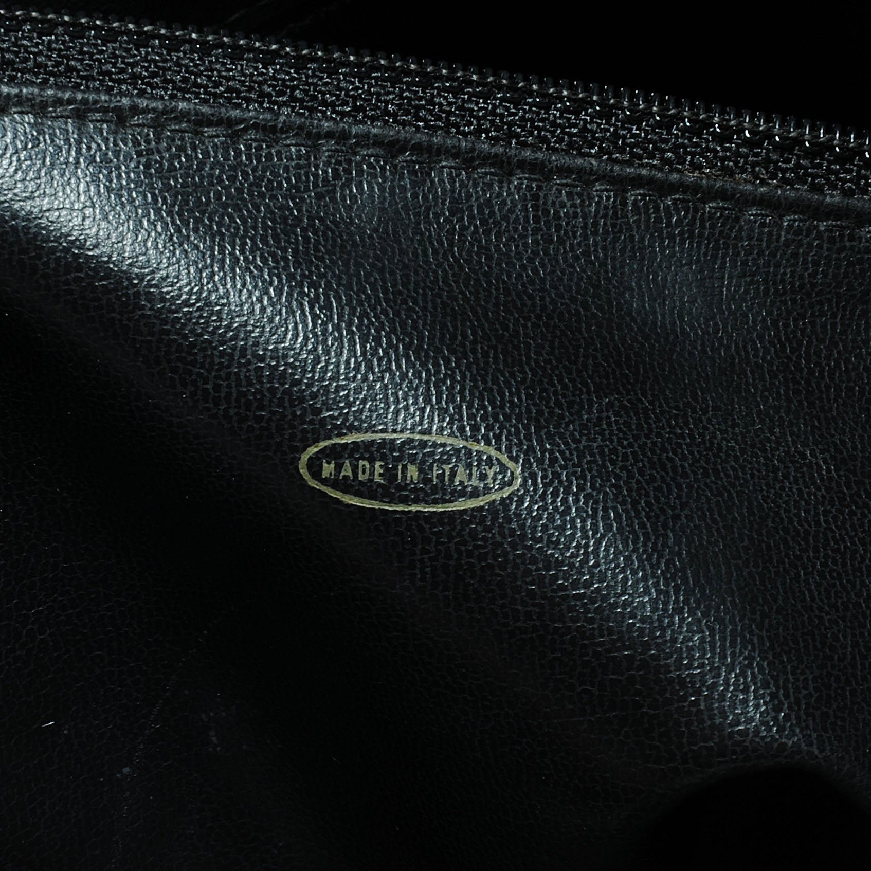 Chanel Lambskin Shopping Tote Black 8 of 9