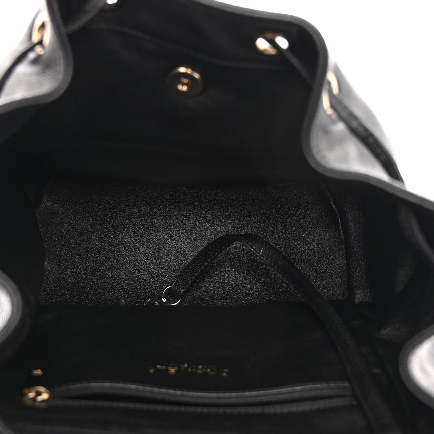 Caviar Quilted Business Affinity Backpack Black