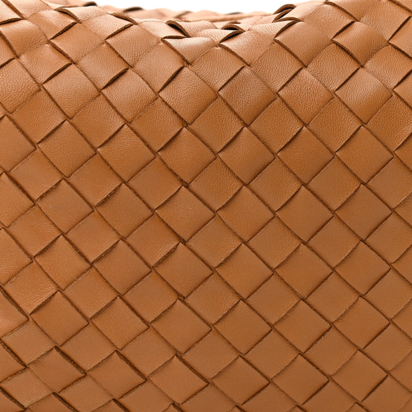 Nappa Intrecciato Small Jodie Caramel
