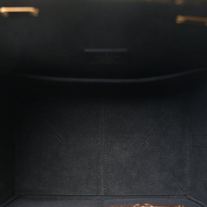 Louis Vuitton Calfskin Monogram Speedy Doctor 25 Black 5 of 9
