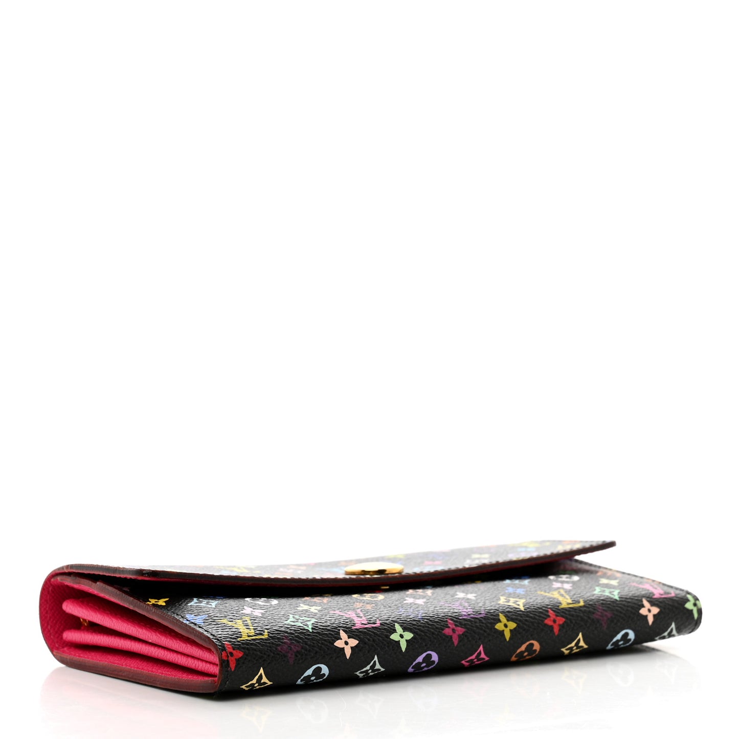 Monogram Multicolor Sarah Wallet Black Grenade