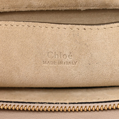 Chloe Calfskin Suede Small Pixie Bag Pastel Grey 6 of 11