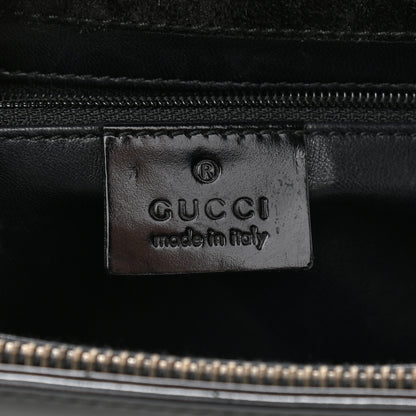 Gucci Patent Web Shoulder Bag Black 6 of 9